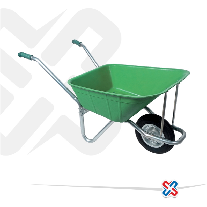 Plastic Wheelbarrow - Rubber Wheel